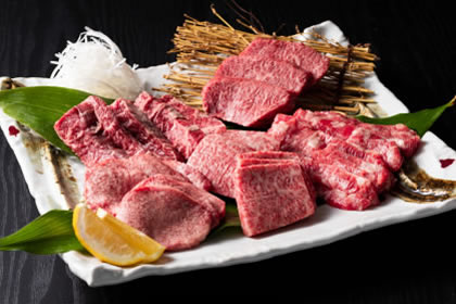 【盛り合わせ(牛)】